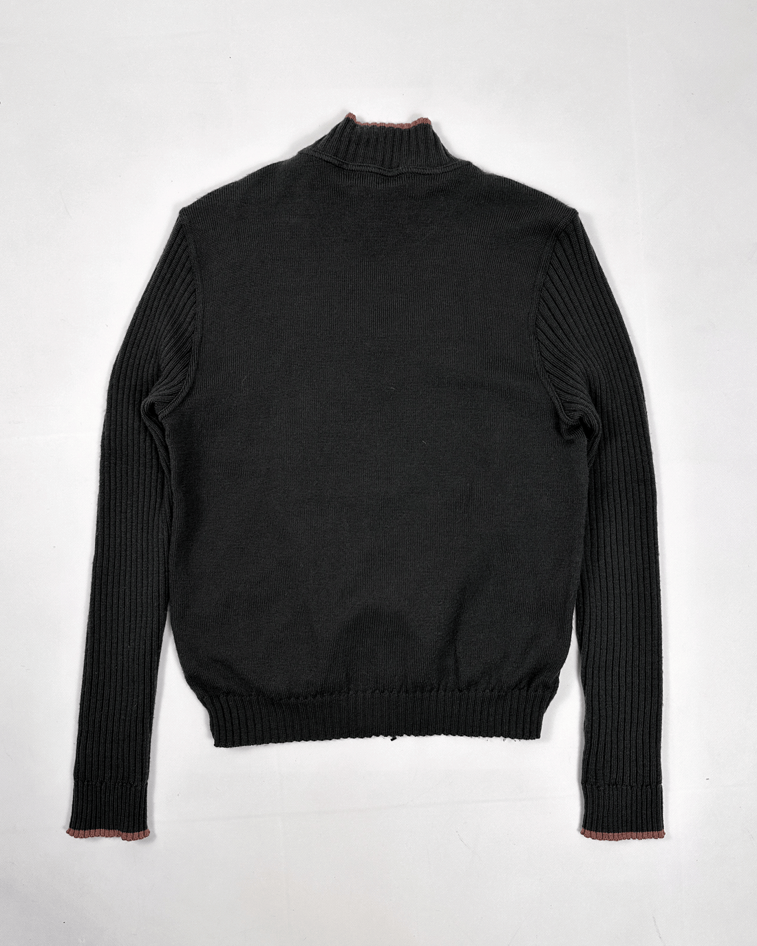 Iceberg Wool + PVC Grey Knitwear 2000's