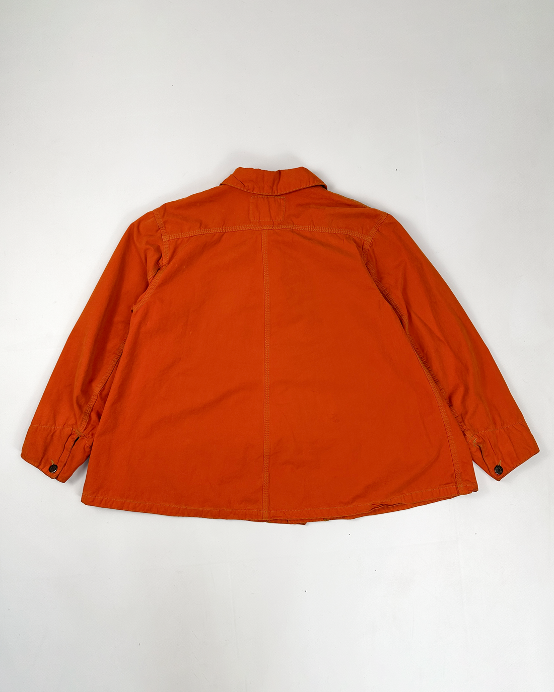 Kenzo Jeans Orange Fireman Boxy Jacket 1990's