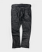 John Galliano BootCut Black Leather Pants F/W 2010