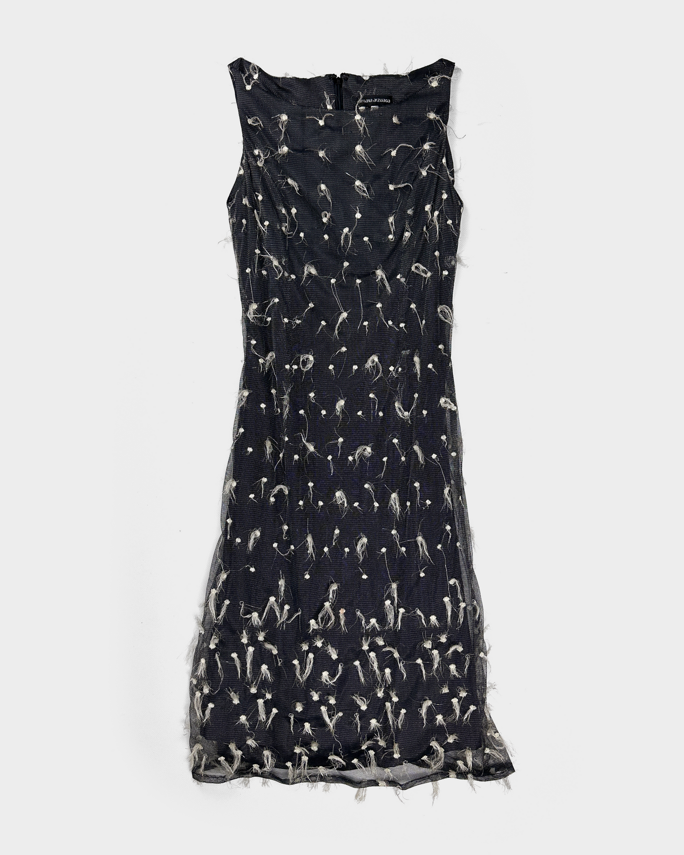 Amaya Arzuaga 2-Layer Dress 1990's