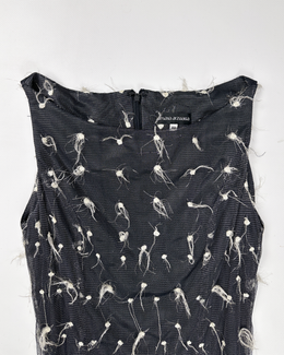 Amaya Arzuaga 2-Layer Dress 1990's