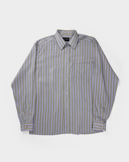 Paco Rabanne Striped Silk Shirt 1990's