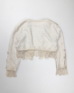 Maïck Harold "Torera" Cream White Jacket 1980's