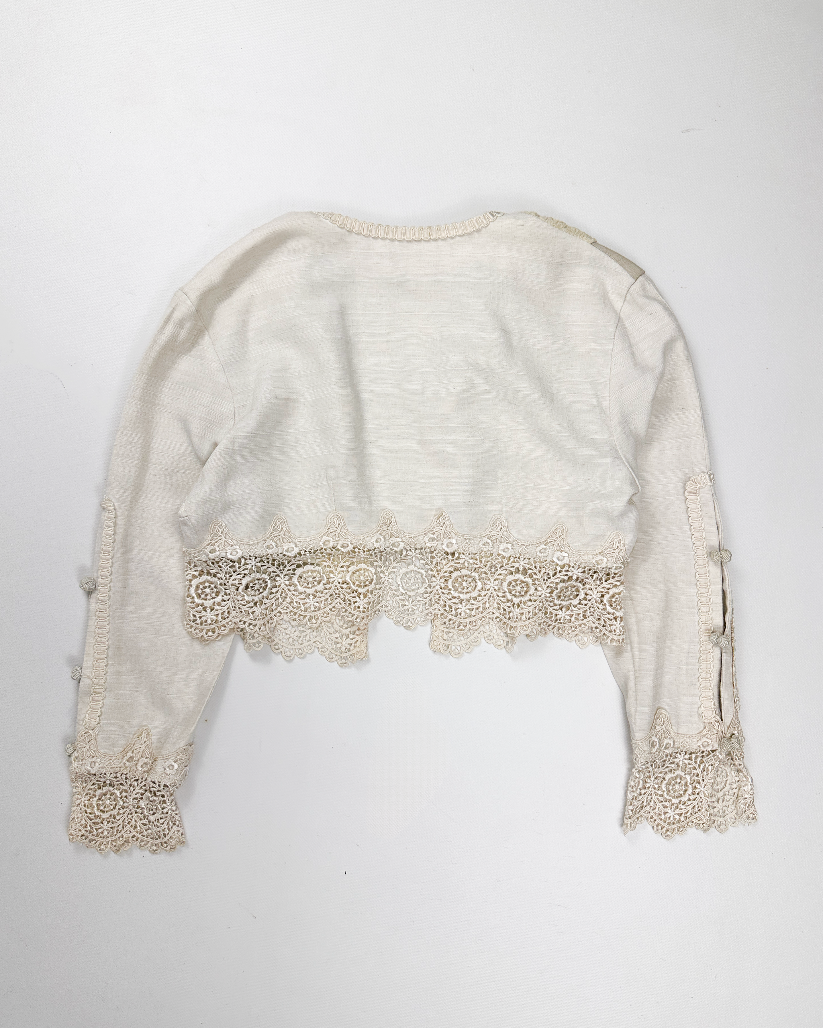 Maïck Harold "Torera" Cream White Jacket 1980's