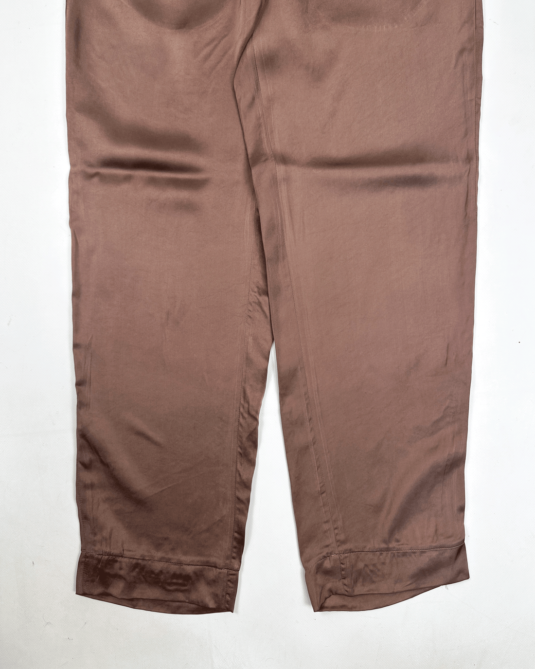 Marni Viscose Fluid Bronze Pants 2000's