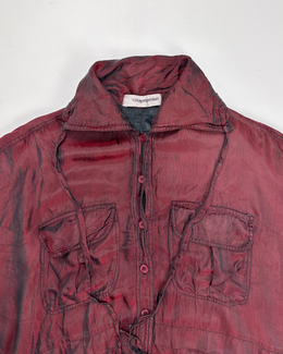 Cora Kemperman Iridiscent Oversized Shirt 1990's