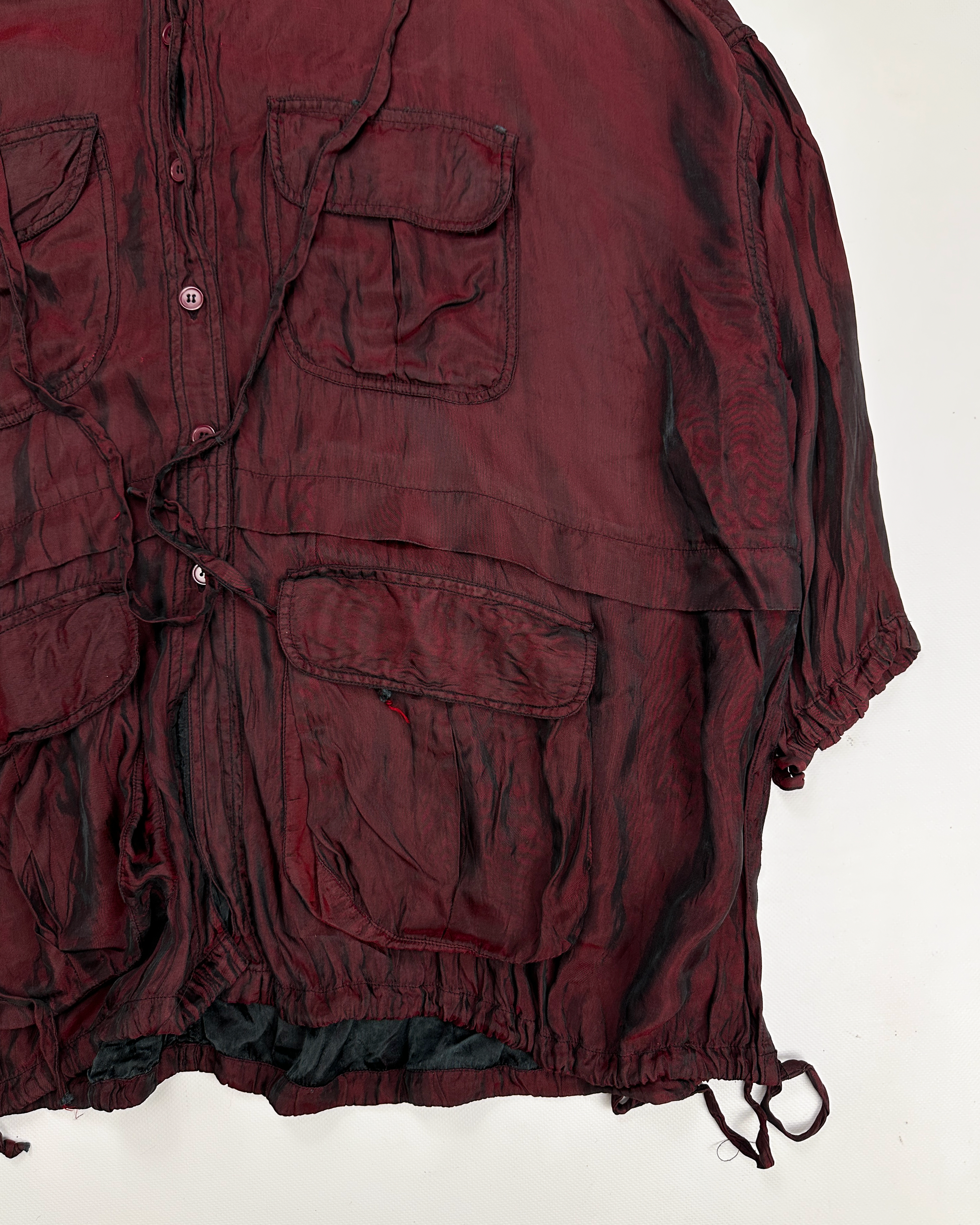 Cora Kemperman Iridiscent Oversized Shirt 1990's