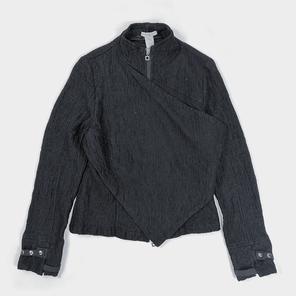 Sarah Pacini 2-Layer Wool Zip Up 1990's