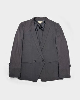 Helmut Lang Crossed Grey Blazer F/W 2002