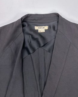 Helmut Lang Crossed Grey Blazer F/W 2002