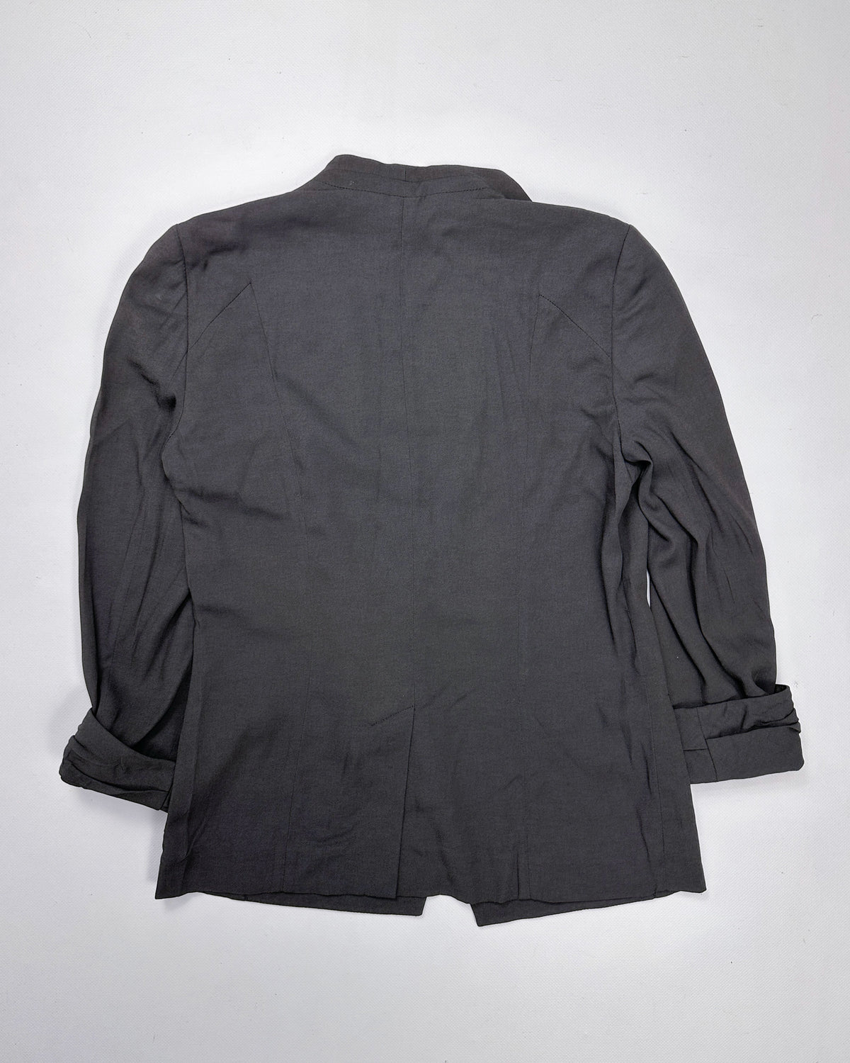 Helmut Lang Crossed Grey Blazer F/W 2002