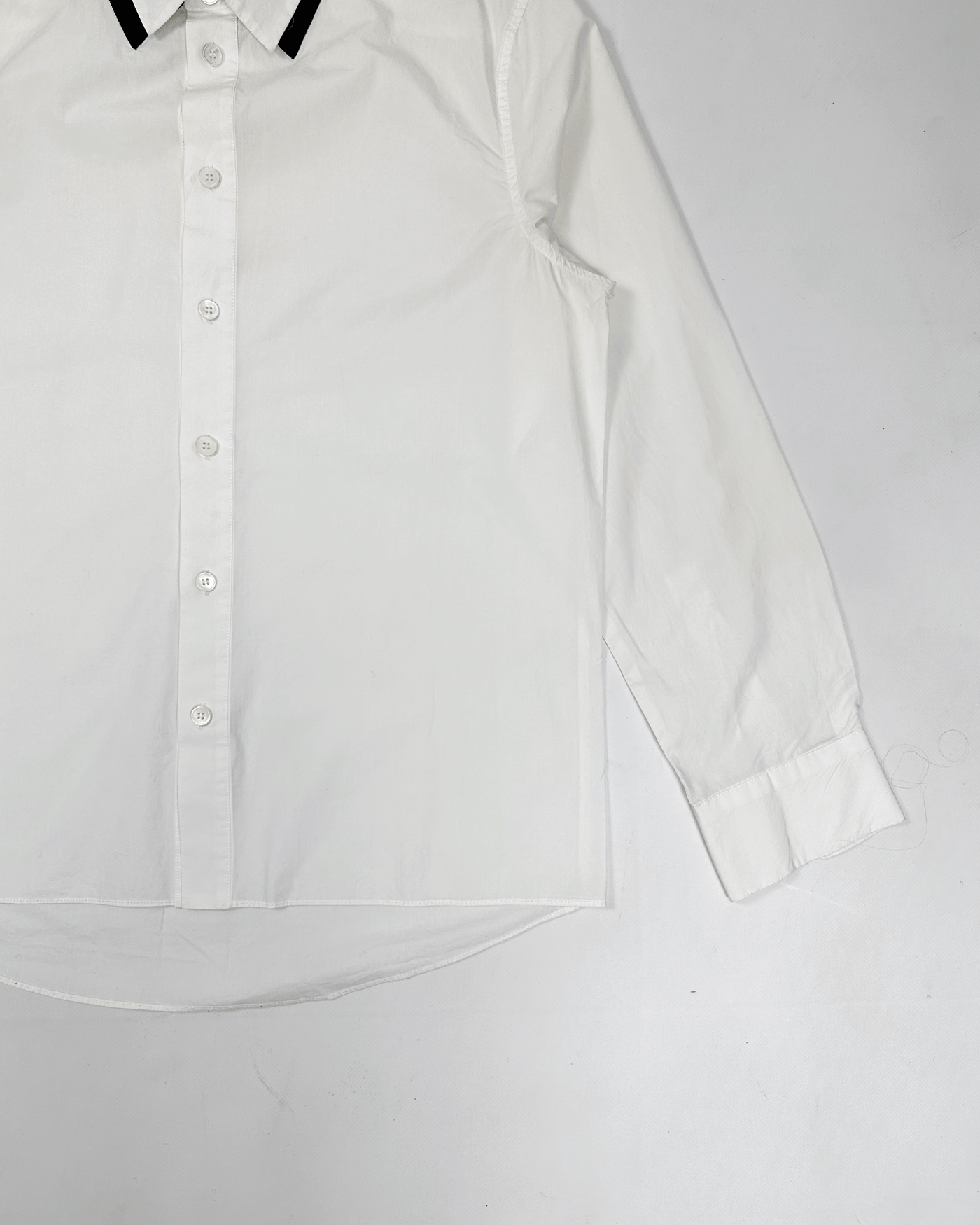 Marni Black Double Neck White Shirt 2013