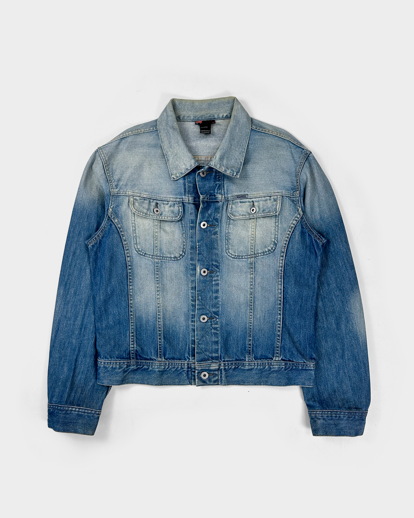 Diesel Trucker Washed Denim Jacket 2000's