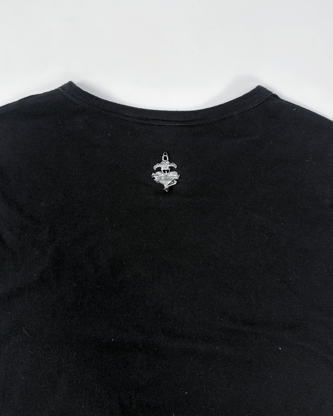 Roberto Cavalli Metal Logo Top Tee 2000's