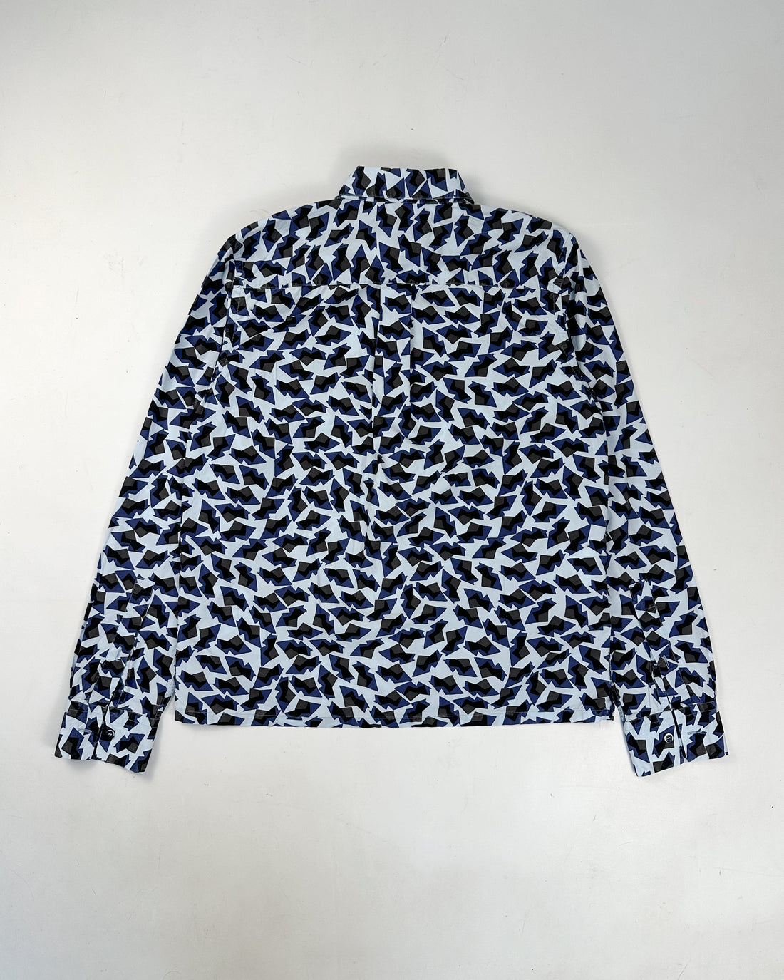 Marni printed Cotton Blue Shirt 2000's