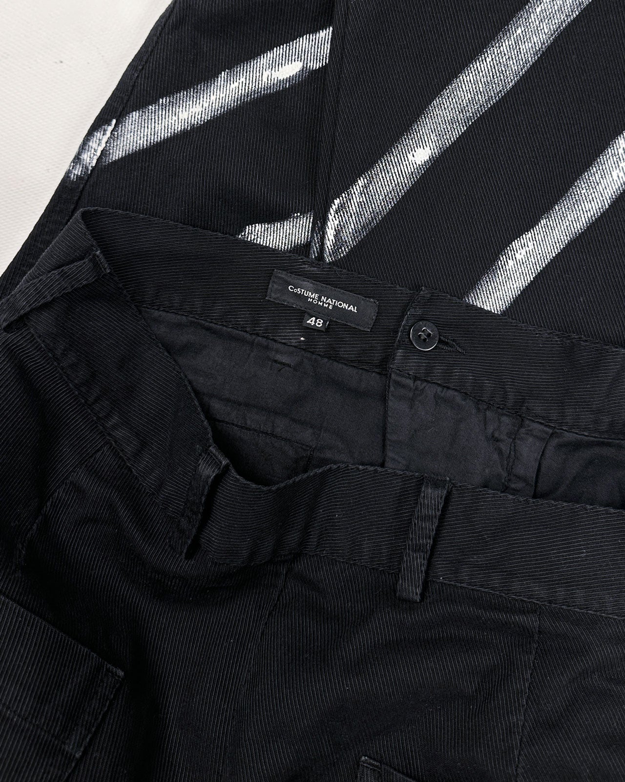 Yohji Yamamoto X Costume National Painted Pants 1990's