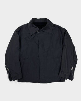 Yohji Yamamoto Black Nylon Jacket 1980's