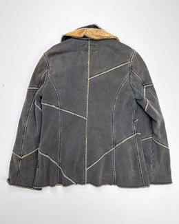 Armani Raw-Edge Grey Jacket 2000's