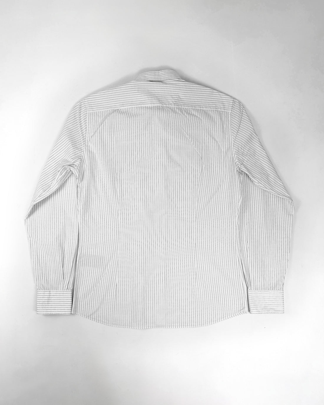 Bottega Veneta White Squares Sample Shirt 1990's