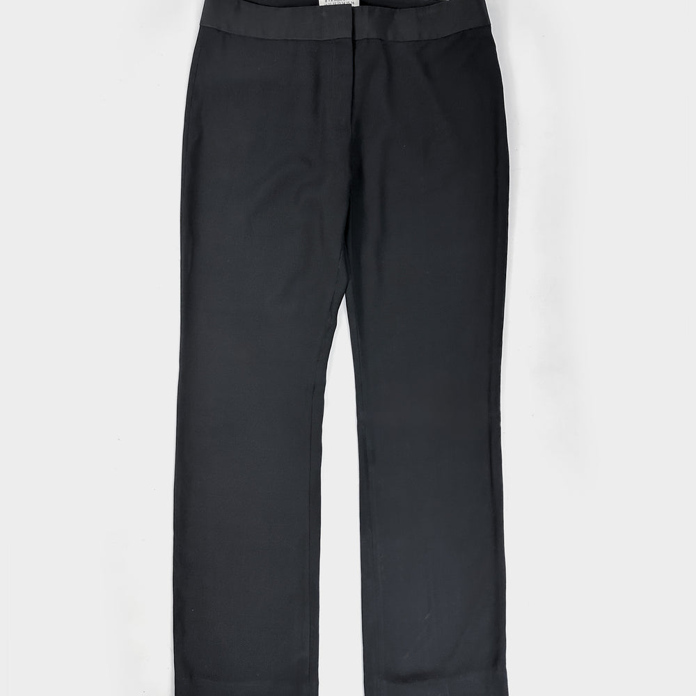 Maison Margiela 4 Viscose Fluid Black Pants FW 2016