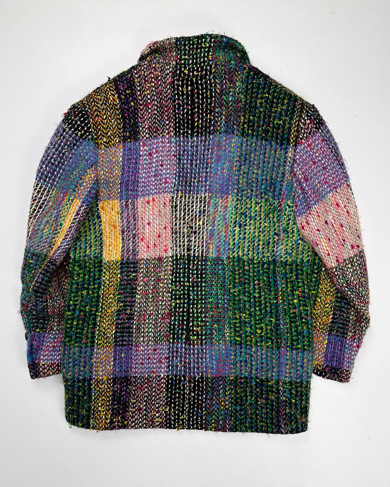 Kenzo Paris Multicolor Wool Blazer 1990's