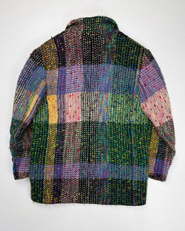 Kenzo Paris Multicolor Wool Blazer 1990's
