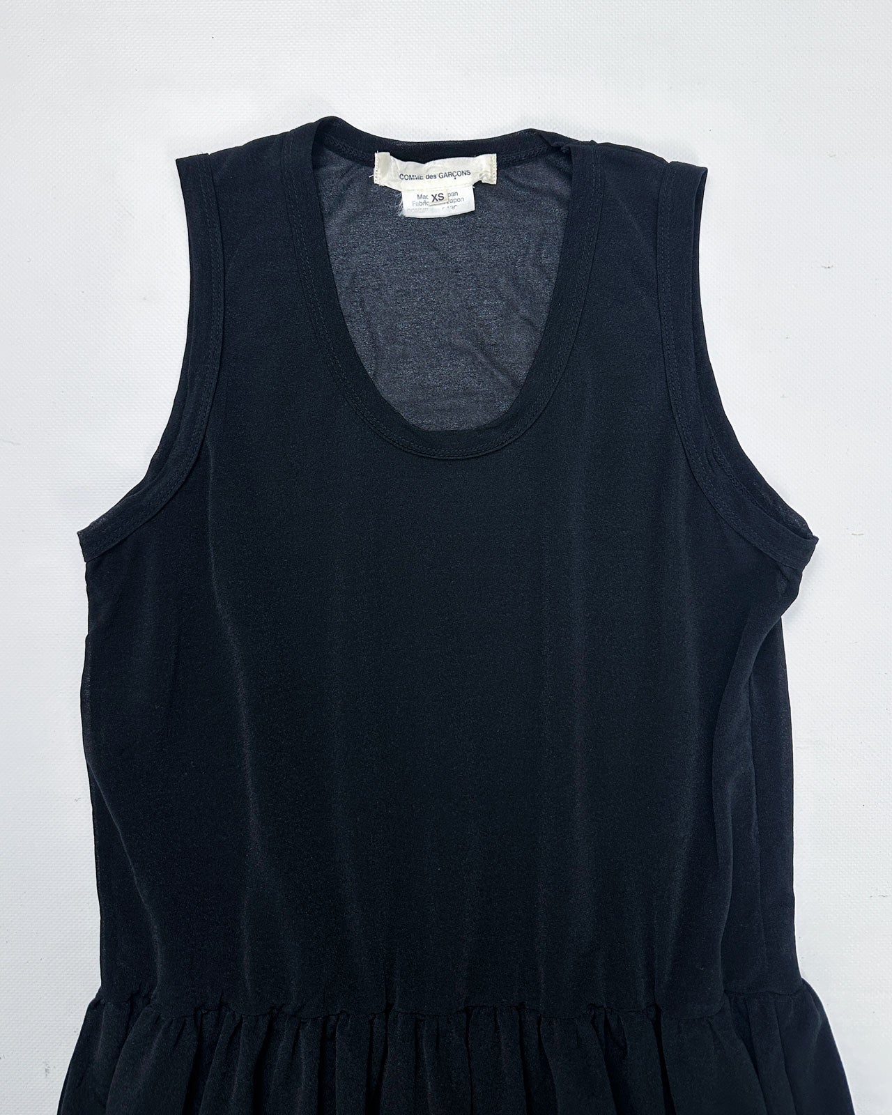 Comme Des Garçons Light Black Dress 1990's