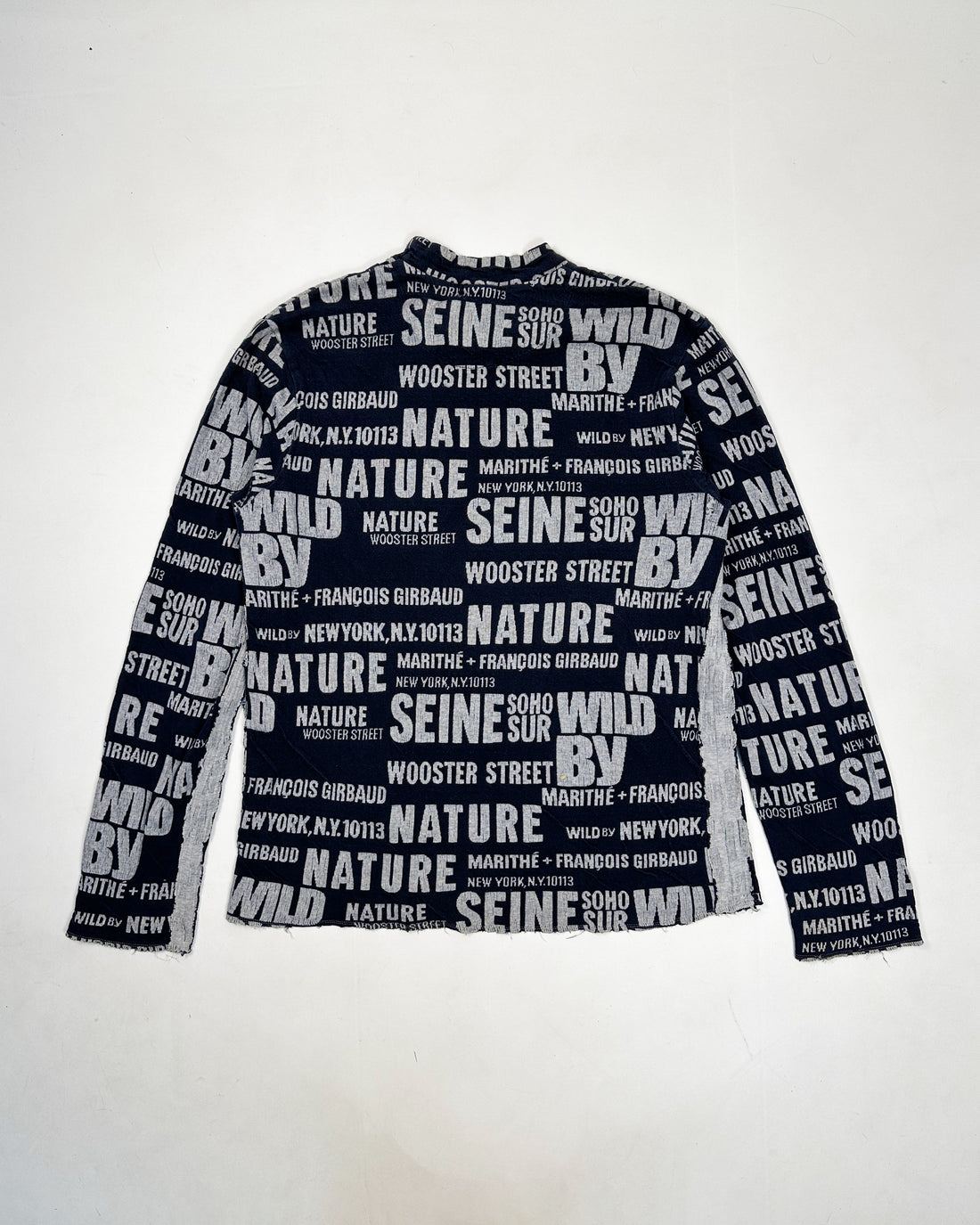 Marithé François Girbaud Printed Crewneck 1990's