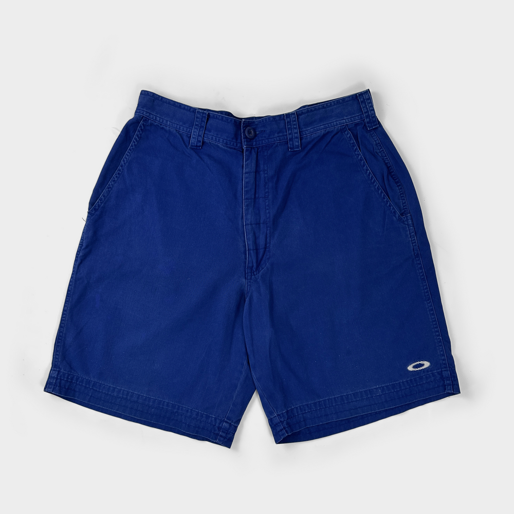 Oakley Software Deep Blue Denim Shorts 1990's