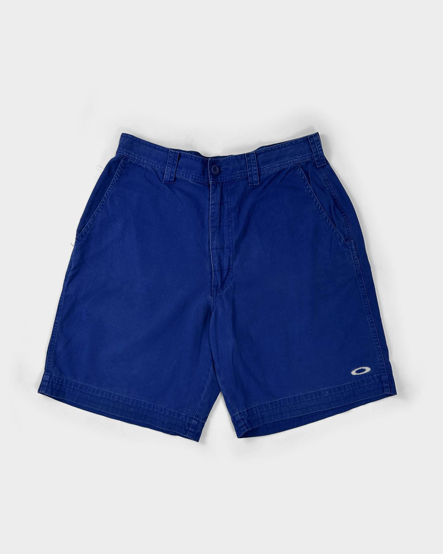 Oakley Software Deep Blue Denim Shorts 1990's