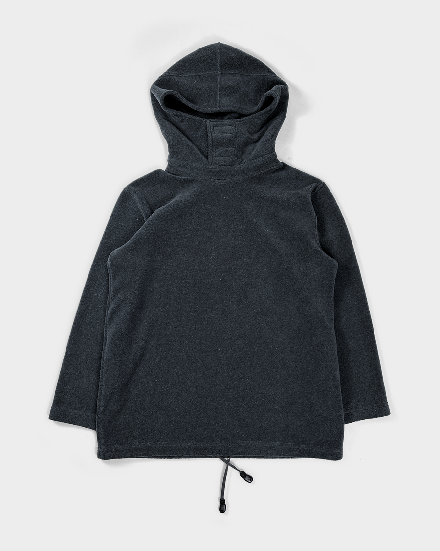 Armani Snow Deep Grey Balaclava Polar Fleece  1990's