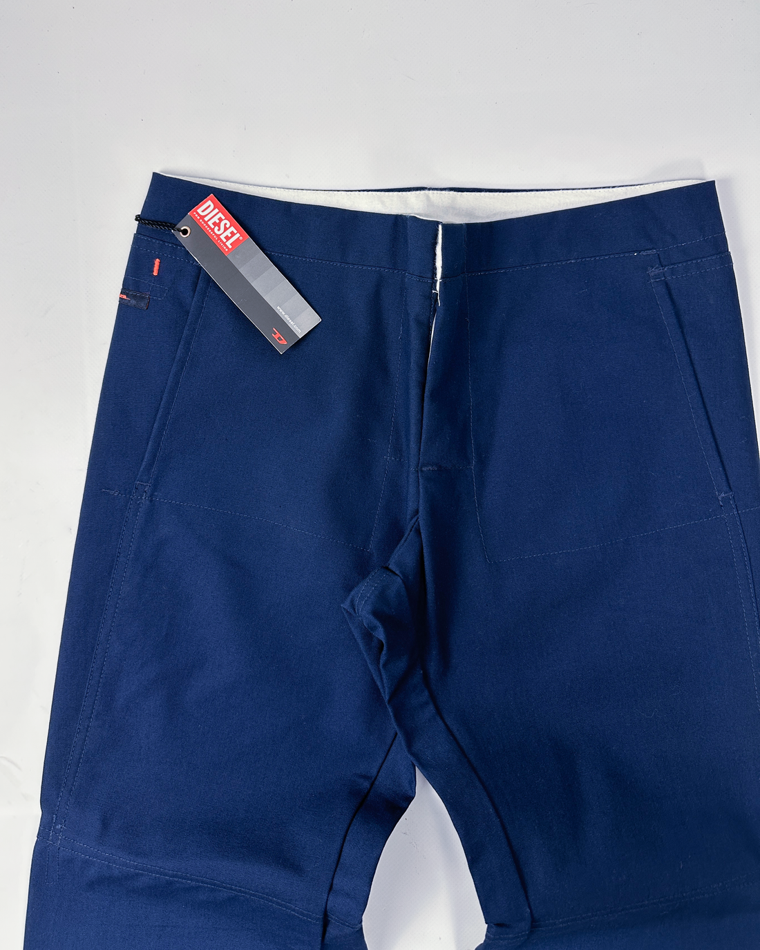 Diesel Electric Blue "Biland" Flare Pants 2000's