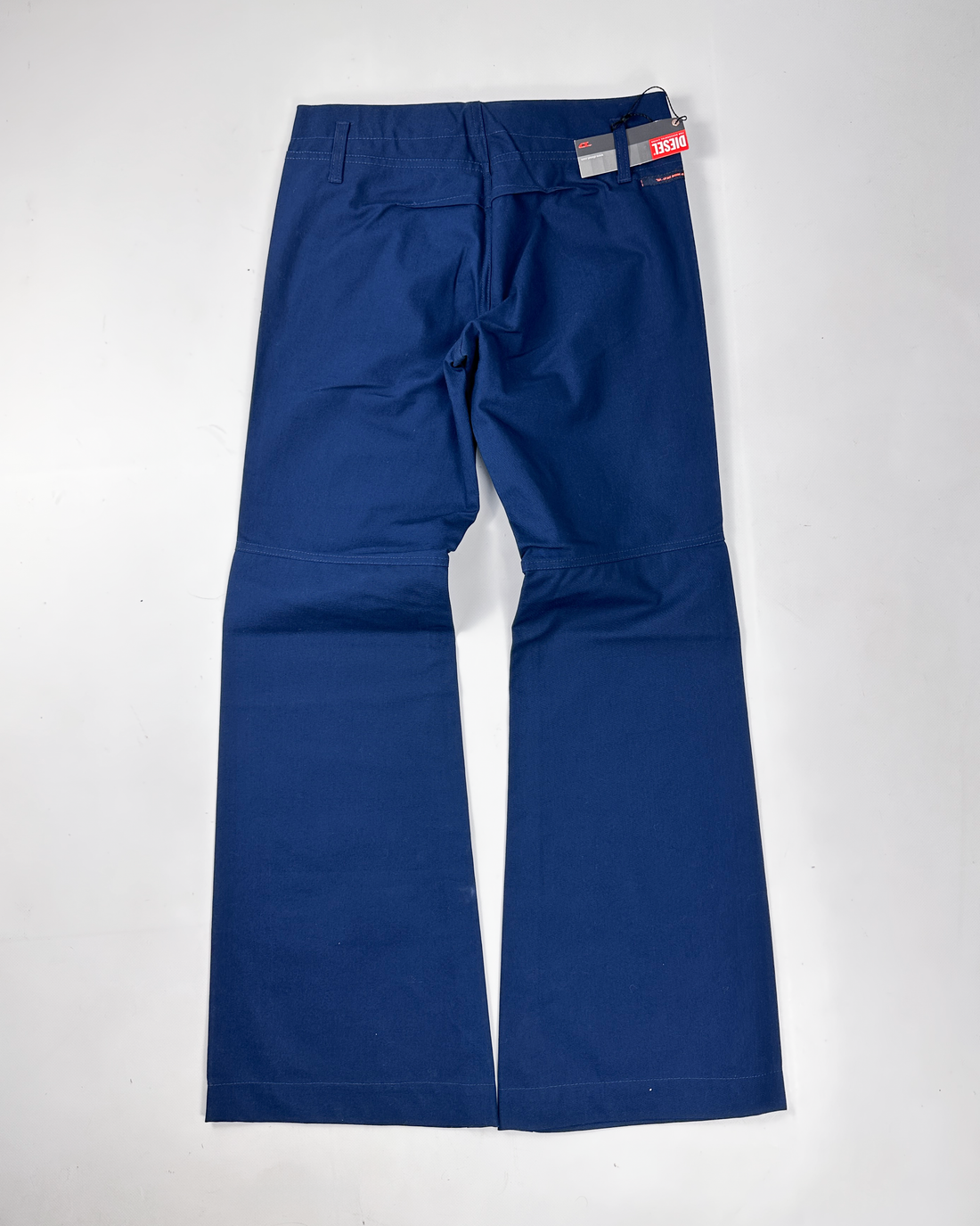 Diesel Electric Blue "Biland" Flare Pants 2000's