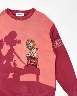 Iceberg Hollywood Safari 2-Tone Knit 1990's