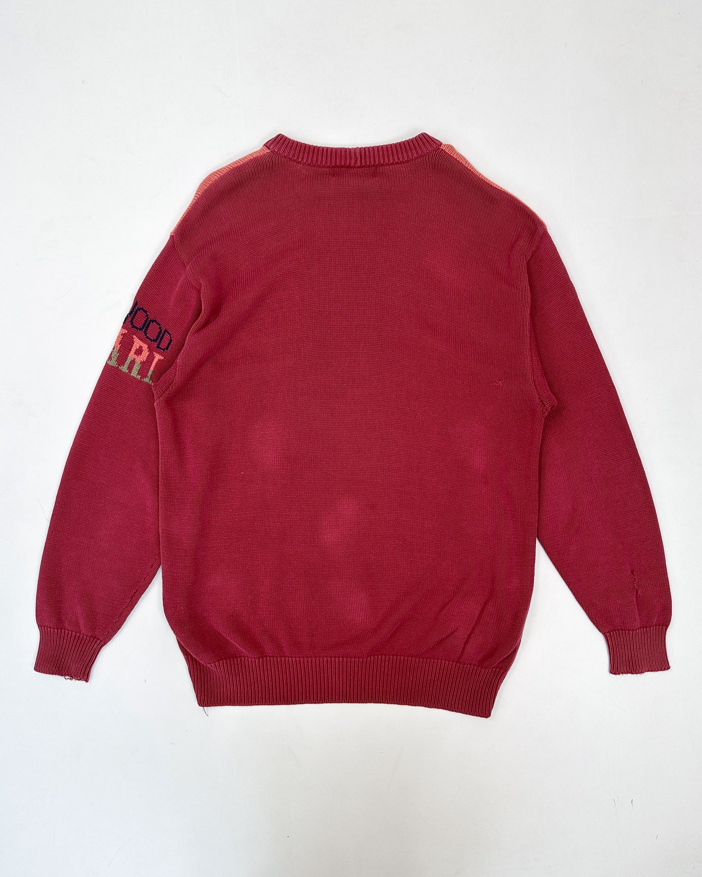 Iceberg Hollywood Safari 2-Tone Knit 1990's