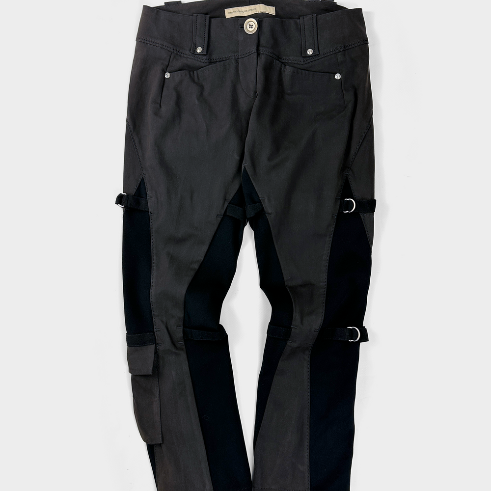 Marithé Francois Girbaud Bondage Dark Grey Pants 2000's