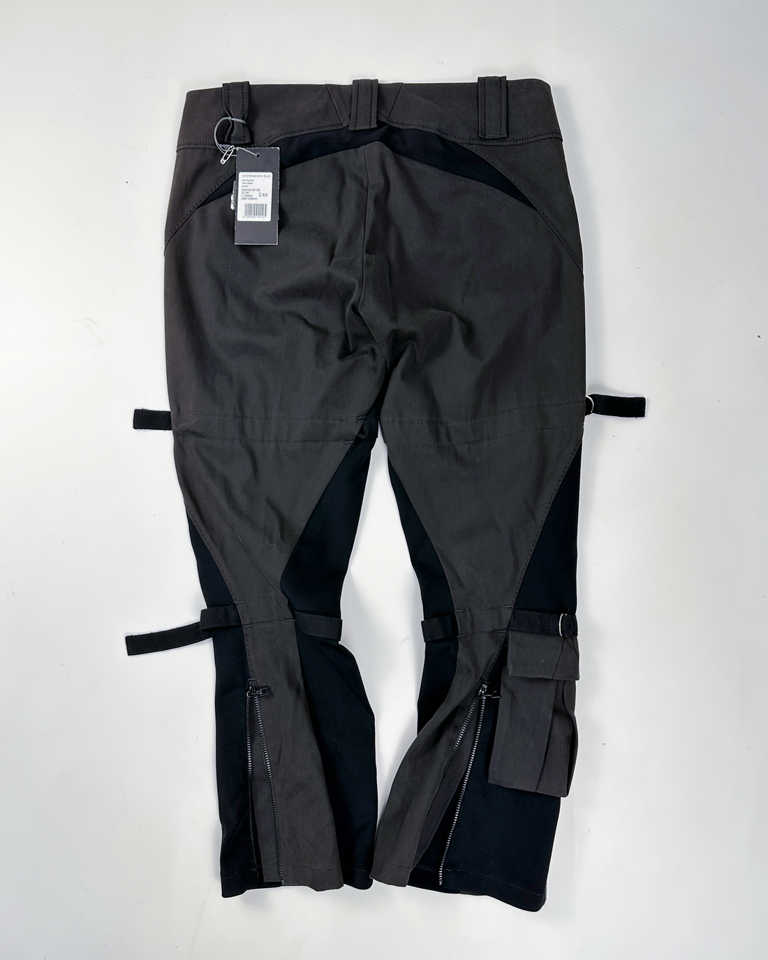 Marithé Francois Girbaud Bondage Dark Grey Pants 2000's