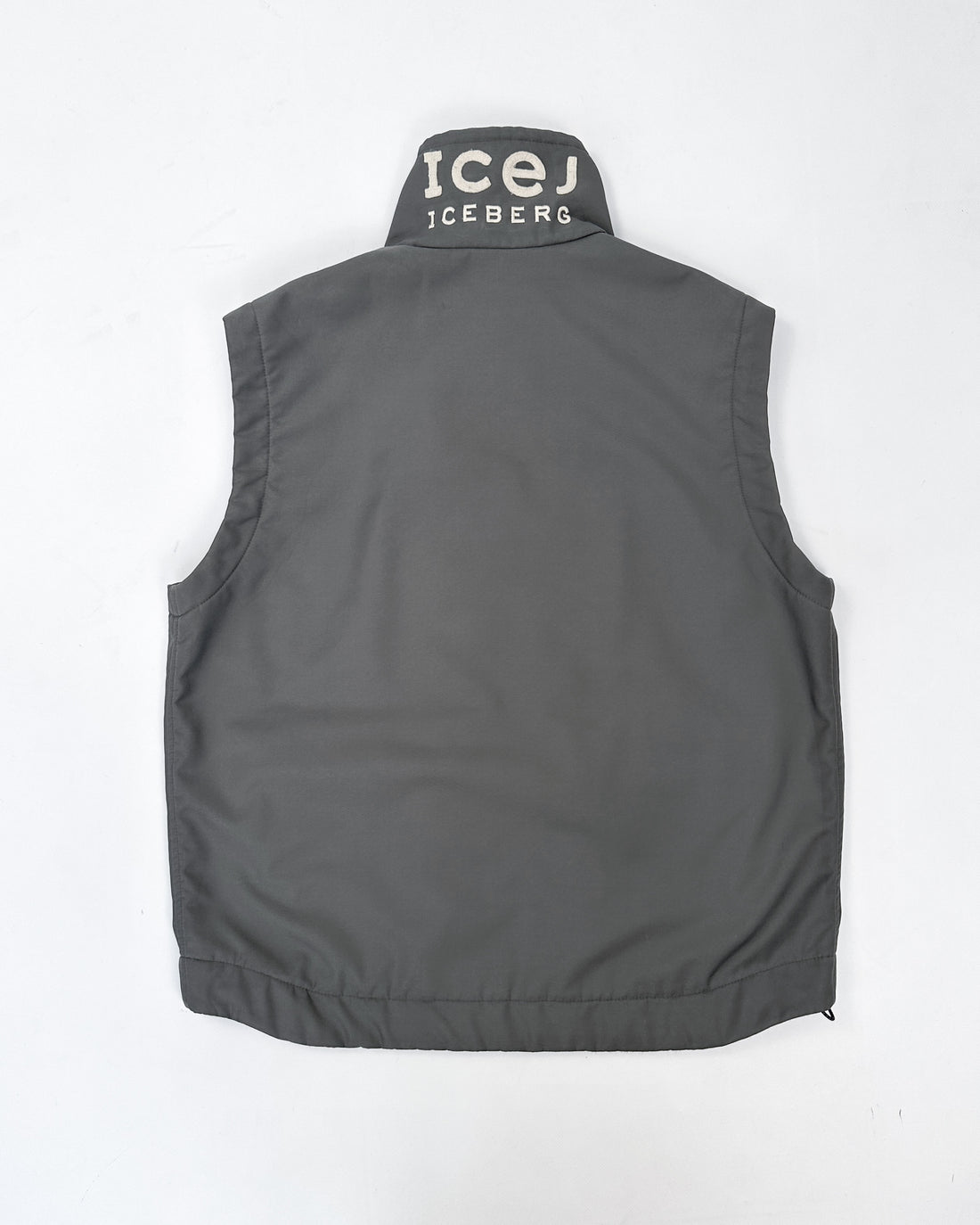 Iceberg Grey Body Warmer Vest 2000's