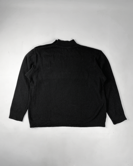 Marithé Francois Girbaud Yellow Logo Knit 1990's