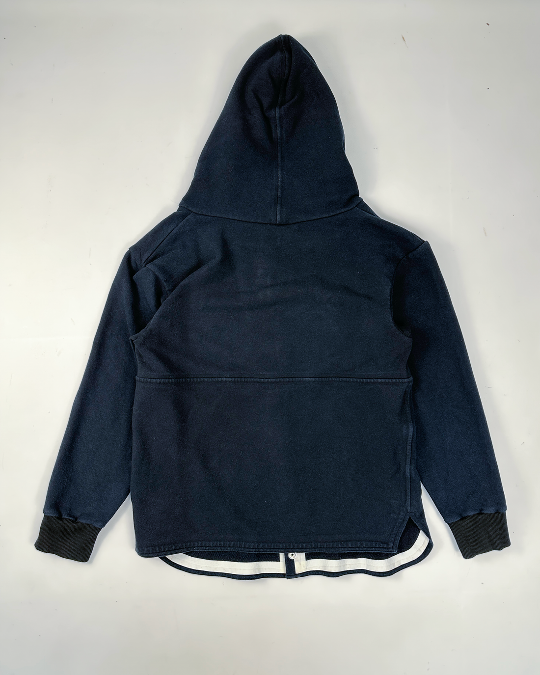 Marni Navy Hooded Overshirt Jacket 2000's