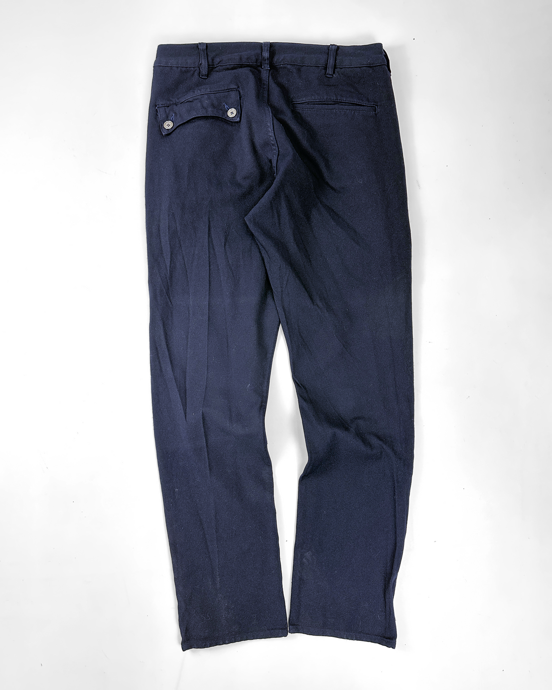 Comme Des Garçons Homme Plus Navy Wool Pants 2000's