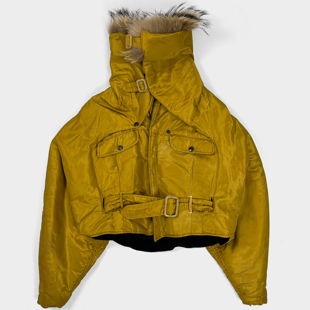 Closed By Marithé Francois Girbaud Yellow Triangle Jacket 1990's