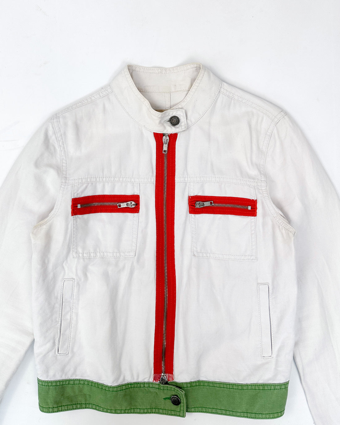SEE By Chloé White Linen Jacket 2000's
