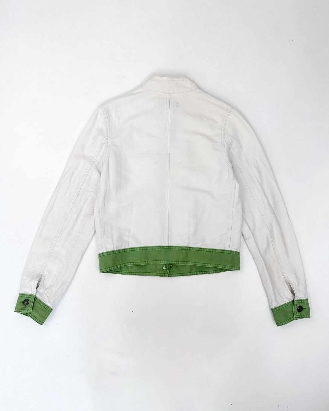 SEE By Chloé White Linen Jacket 2000's