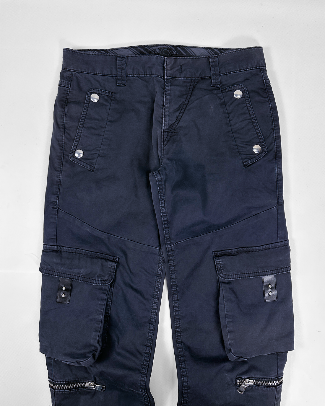 Ice By Iceberg Deep Blue Cargo Pants 1990's