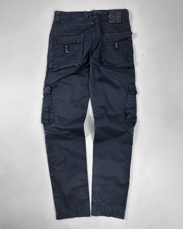 Ice By Iceberg Deep Blue Cargo Pants 1990's