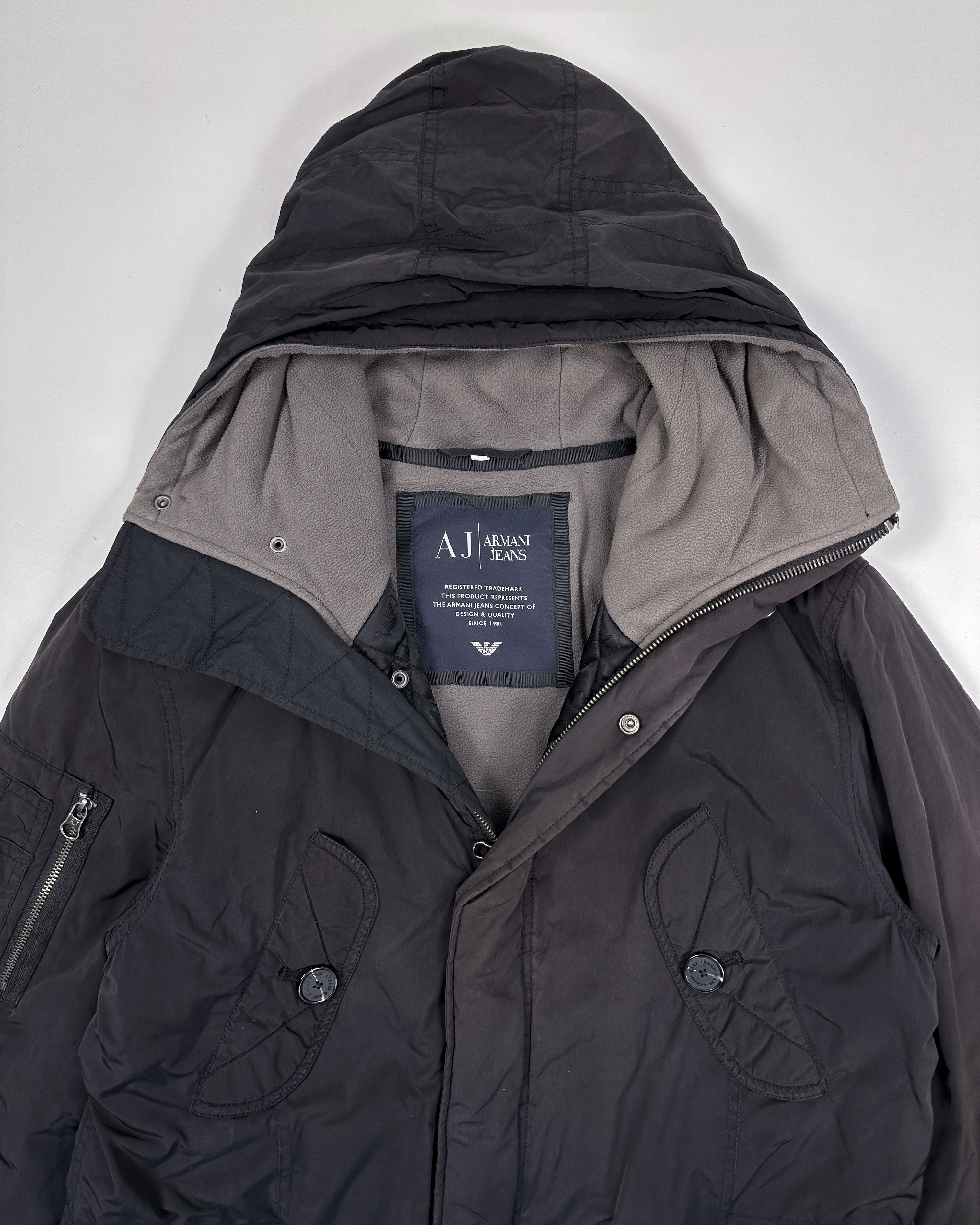 Armani jeans deals parka jacket