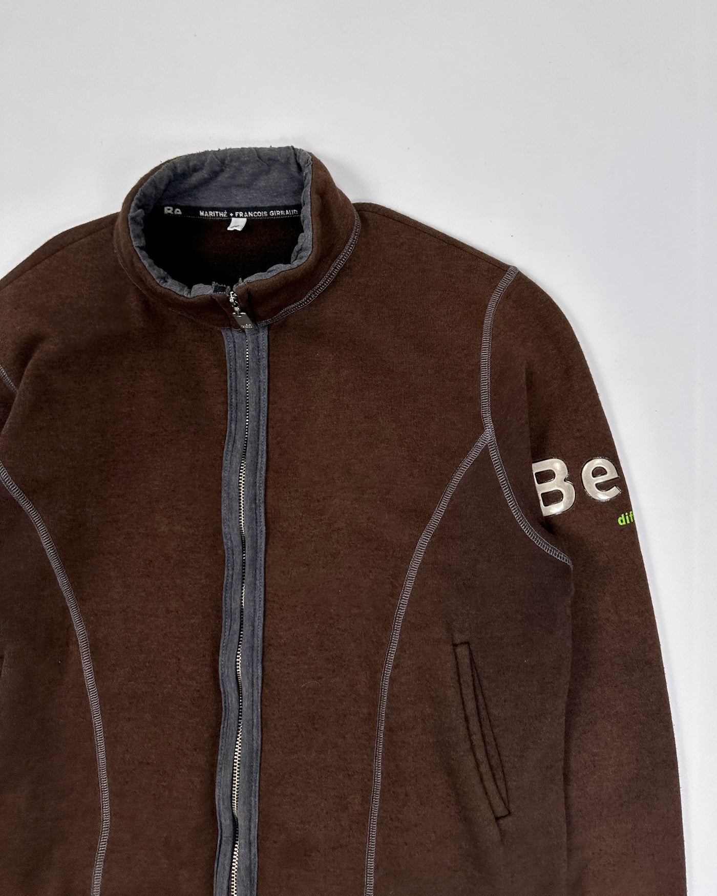 Marithé Francois Girbaud "BE DIFFERENT" Polar Fleece 1990's