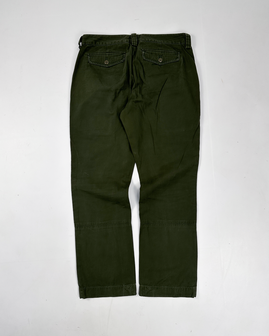 Ralph Lauren Military Green Cargo Pants 1990's