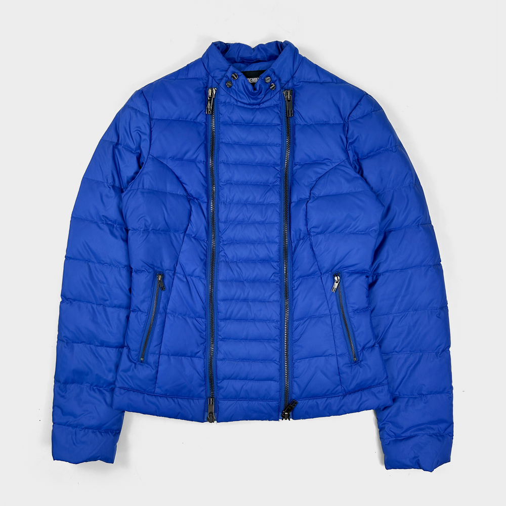 Dirk Bikkembergs Padded Blue Puffer Jacket 2000's